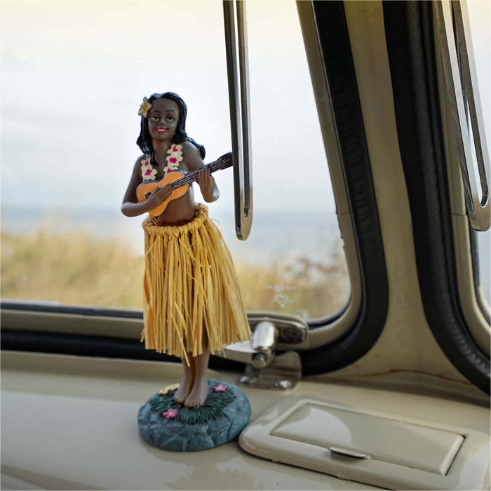 Northcore hawaiian hula dashboard sales doll